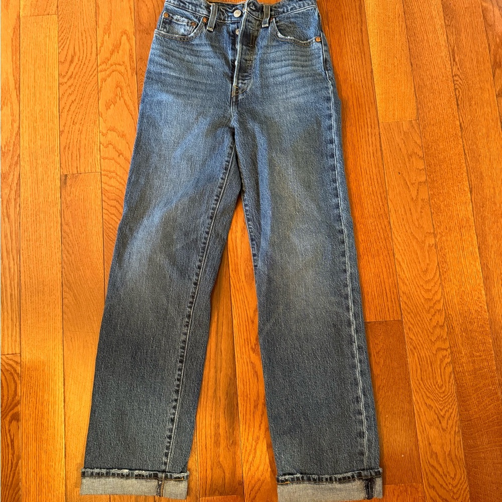 Levi's Ribcage Straight Jeans